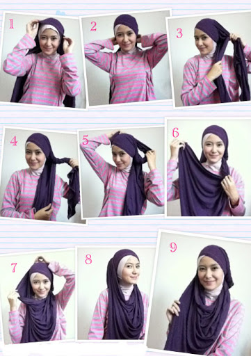 Tips Cara Memakai Jilbab Kerudung Modern Terbaru 2013 